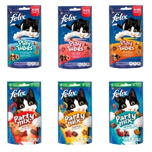 felix przysmak party mix, crispies