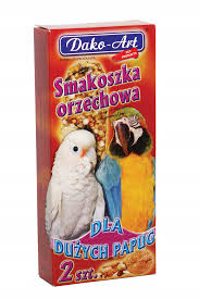 smakoszka orzechowa dla dużych papug dako art