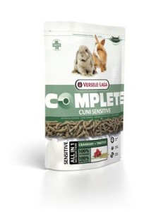 versele-laga cuni sensitive complete 500g ekstrudat dla królików