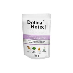 dolina noteci małe rasy królik z fasolką  i ryżem 100g