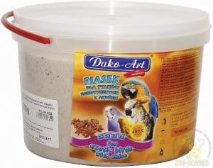 piasek dla ptaków anyżowy 3l 4.5kg dako art