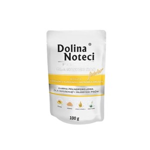 dolina noteci małe rasy junior żoł. kurcz. z wątr. ciel. 100g