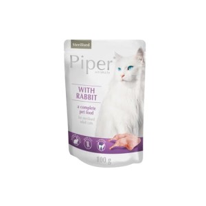piper dla kota sterylizowanego z królikiem 100g