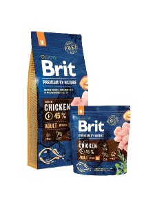 brit premium by nature adult M 15kg