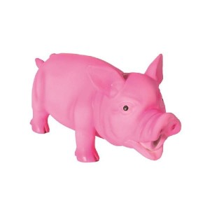 zabawka świnka latex chrumkająca 23cm