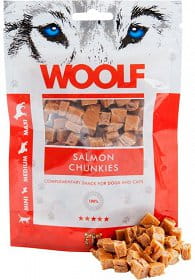 woolf salmon chunkies 100g