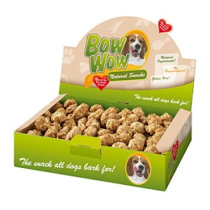 bow wow naturalne kulki z wołowiną i płucami 1kg
