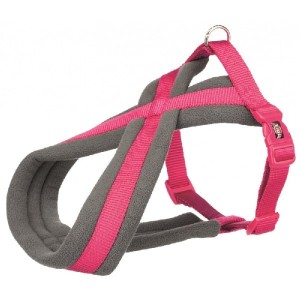 szelki touring M ciemny róż