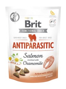 brit functional snack antiparasitic salmon 150g