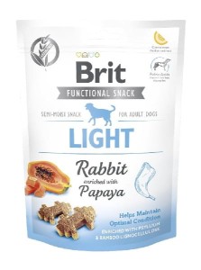 brit functional snack light rabbit 150g