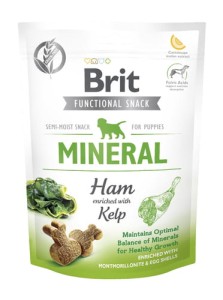 brit functional snack mineral ham PUPPY 150g