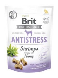 brit functional snack antistress shrimp 150g