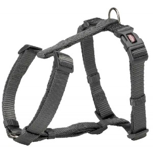szelki premium S-M 42-60cm/15mm grafit