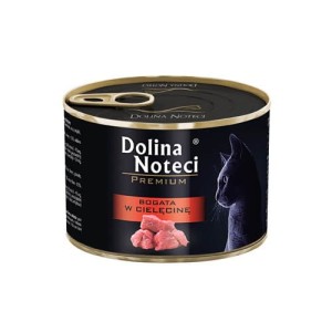 dolina noteci dla kota bogata w cielęcinę 185g