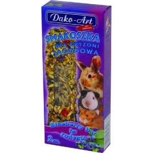 smakoszka jagodowa dla gryzoni dako art