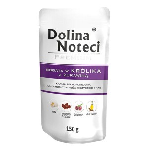 dolina noteci królik z żurawiną 150g