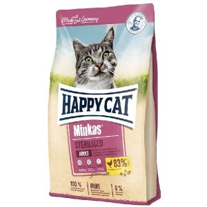 happy cat minkas sterilised drób 10kg