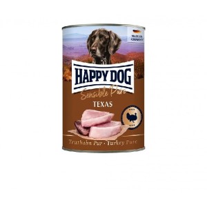 happy dog puszka 400g indyk texas