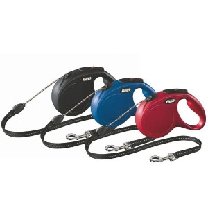 smycz automatyczna flexi classic S linka 5m/12kg niebieska