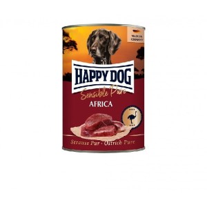 happy dog puszka 400g struś africa