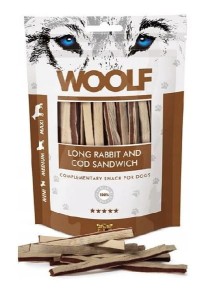 woolf LONG rabbit and cod sandwich 100g