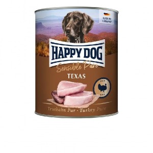 happy dog puszka 800g indyk texas