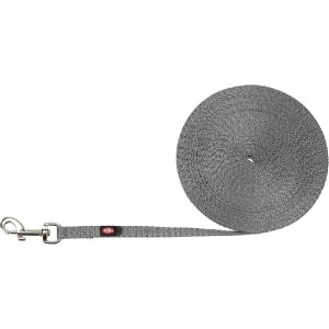 smycz treningowa taśma szara 15m/1cm