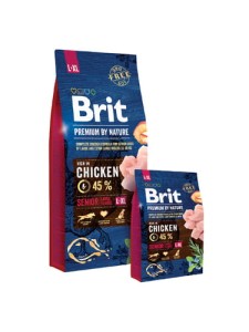 brit premium by nature senior L-XL 15kg