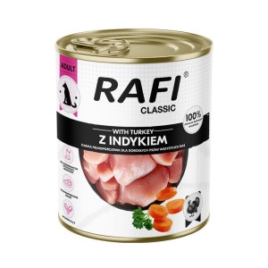 rafi dla psa indyk 800g (białe)