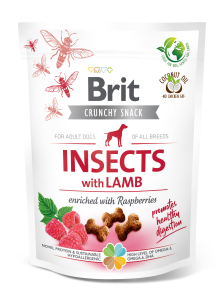 brit crunchy cracker insect & lamb 200g