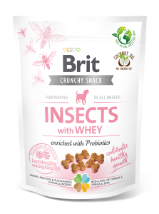 brit crunchy cracker puppy insect 200g