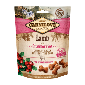 carnilove crunchy jagnięcina z żurawiną 200g NEW