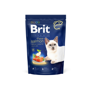 brit premium cat adult salmon 1.5kg