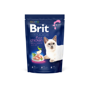 brit premium cat adult chicken 1.5kg