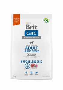 brit care adult large hypo lamb 12kg