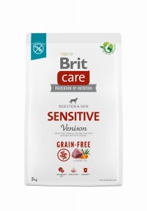 brit care sensitive venison grain free 3kg
