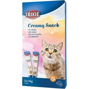 trixie creamy tuńczyk krewetki 5x14g