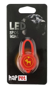zawieszka led czerwona