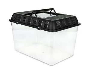 terrarium plastik 33x22x21cm czarne