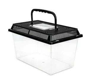 terrarium plastik 27x17x16cm czarne