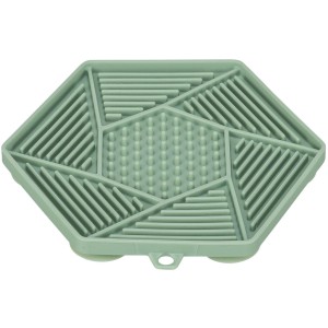 taca na przysmaki  zielona silikon 17cm