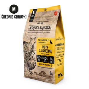 wiejska zagroda indyk z jagnięciną M 9kg