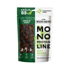 wiejska zagroda przysmaki MONO królik 115g