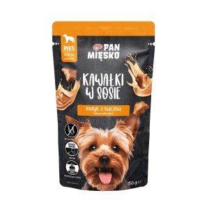 pan mięsko 150g indyk z kaczką saszetka dla psa
