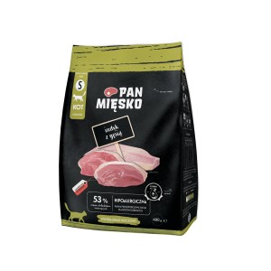pan mięsko 400g indyk z gęsią dla kota sucha karma