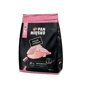 pan mięsko 400g kurczak z królikiem dla kociąt sucha karma