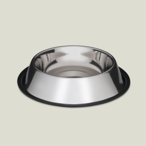 miska metalowa na gumie 1.8l
