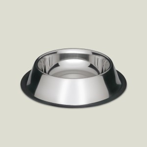 miska metalowa na gumie 0.9l