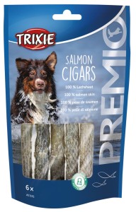 premio przysmak skóra z łososia 6szt 70g