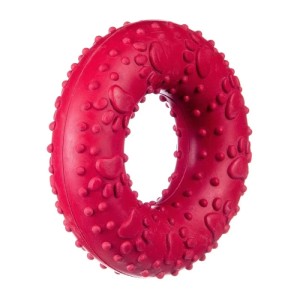 ring gumowy czerwony 9cm